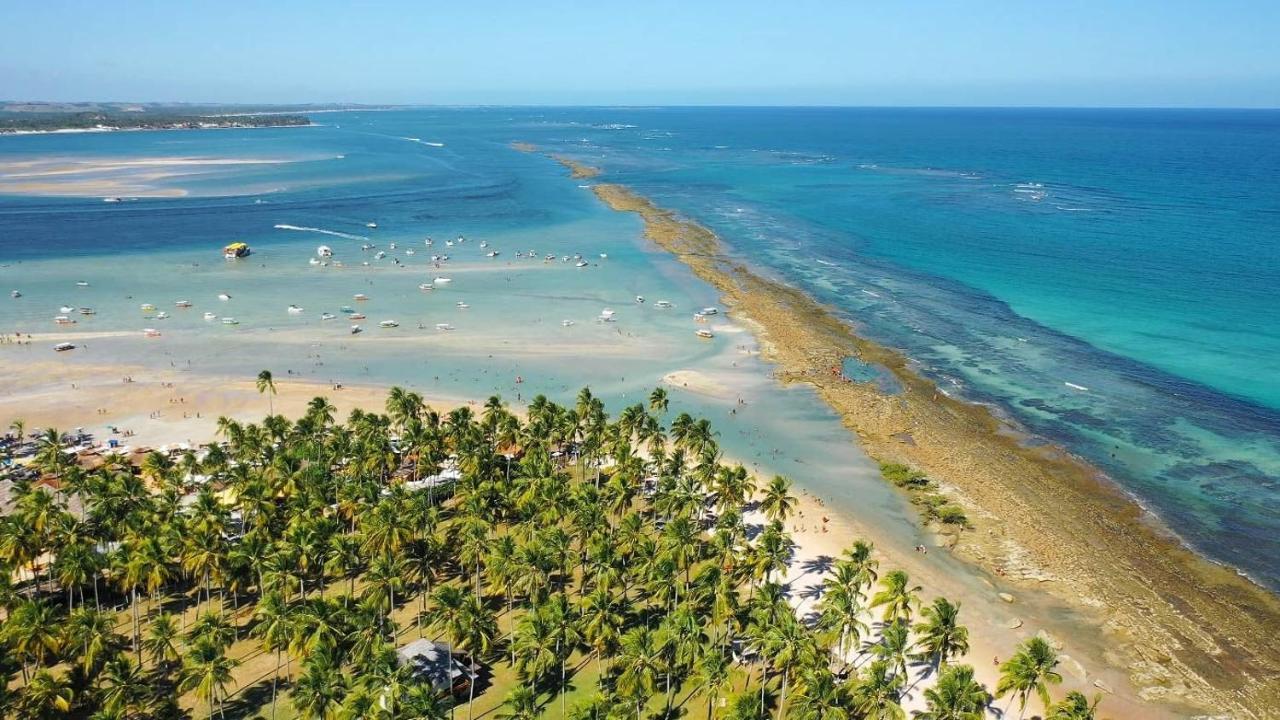 Tamandaré Apt Beira-Mar Eco Resort Praia Dos Carneiros מראה חיצוני תמונה