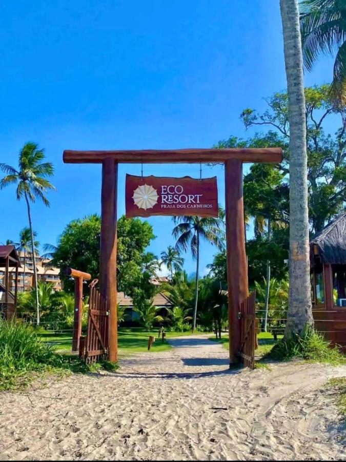 Tamandaré Apt Beira-Mar Eco Resort Praia Dos Carneiros מראה חיצוני תמונה